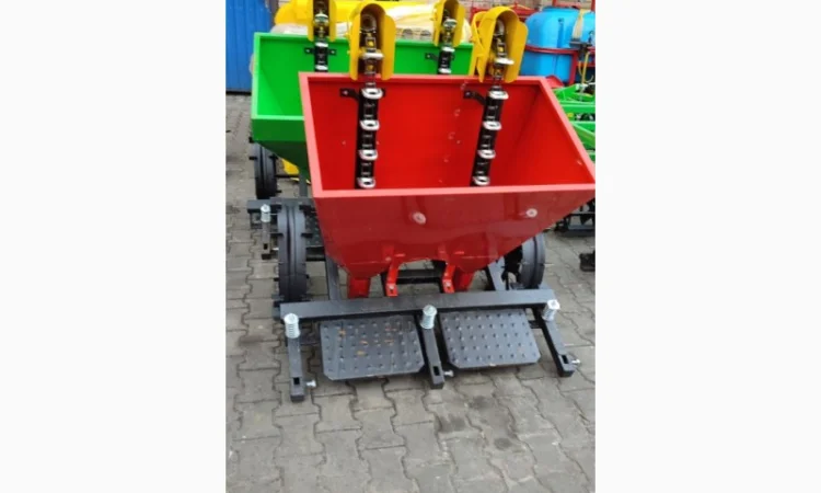 Сажалка дворядна, однорядна картоплесаджалка 50-55см (бачок) - фото № 1