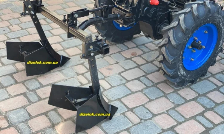 Подвійний (дворядний) стрілоподібний окучник на зчіпці - фото № 8