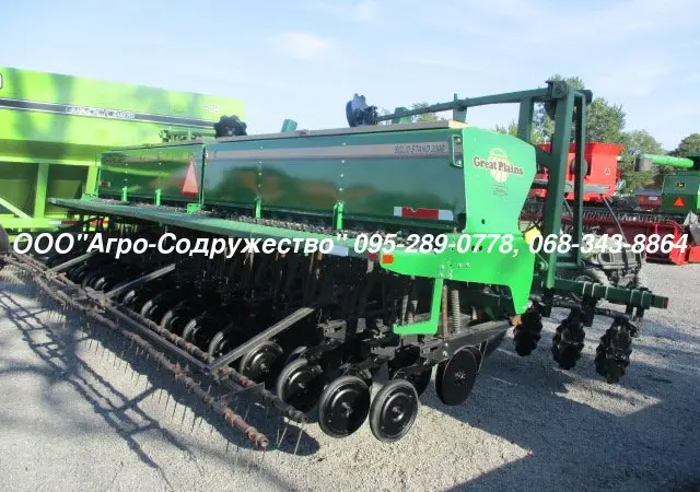 Сівалка. сеялка зернова механічна Great Plains 6 - фото № 1