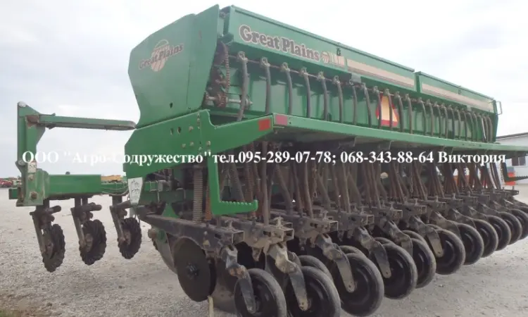 Сеялка механика зерновая Great Plains Solid Stand 1500 4 - фото № 1