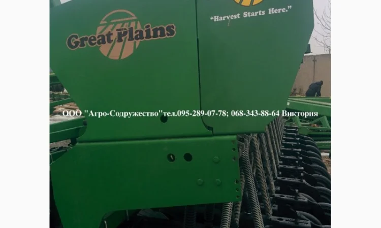 Сеялка механика зерновая Great Plains Solid Stand 1500 4, 5м з США - фото № 3