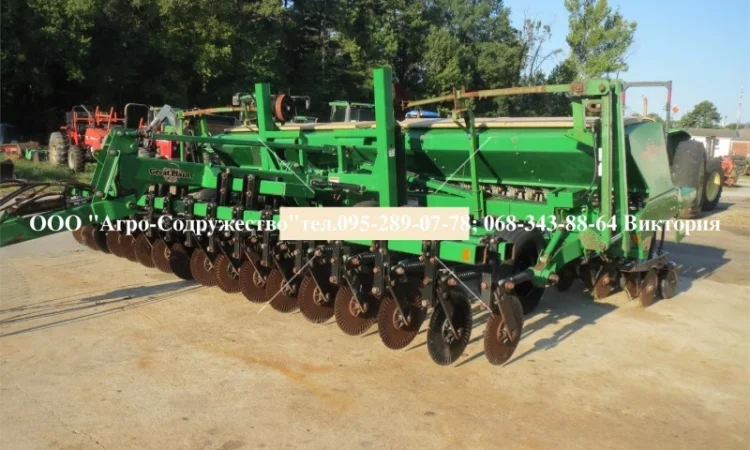 Сеялка зерновая механика Great Plains 6, 1м из США кап. ремонт - фото № 1