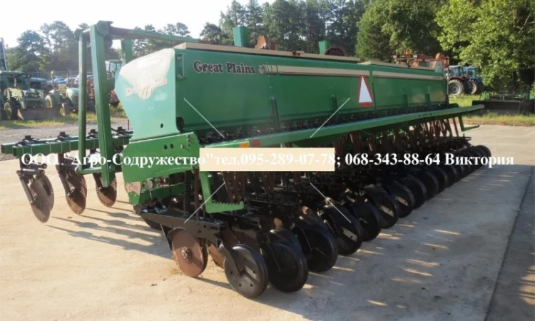 Сеялка зерновая механика Great Plains 6, 1м из США кап. ремонт - фото № 2