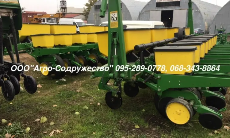В наличии Сеялка Пропашная пневматическа John Deere 7200 из США-8 рядная из США - фото № 2