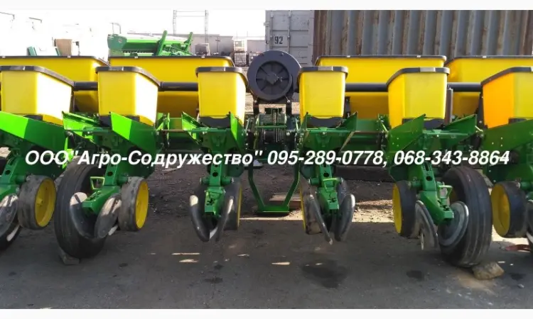 В наличии Сеялка Пропашная пневматическа John Deere 7200 из США-8 рядная из США - фото № 5