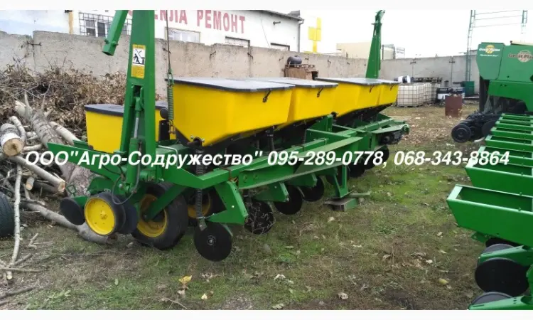 В наличии Сеялка Пропашная пневматическа John Deere 7200 из США-8 рядная из США - фото № 6