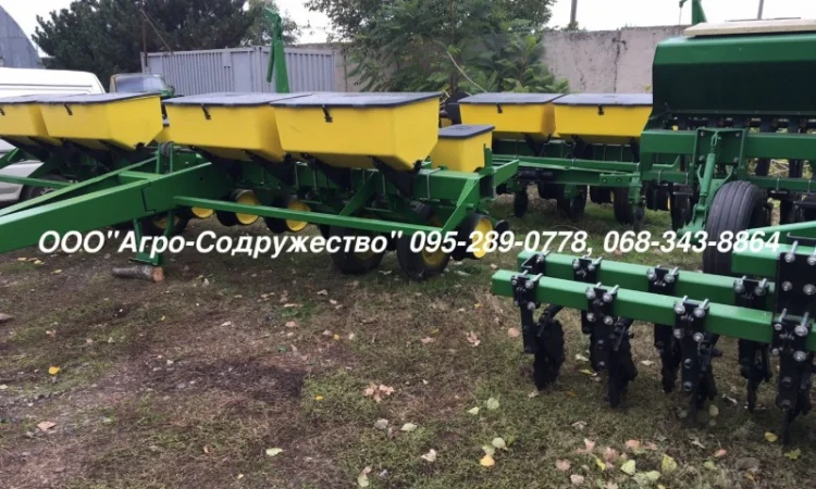 Сеялка пропашная John Deere Джон Дир 7000 8 рядная кап. ремонт из США - фото № 2