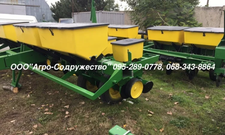 Сеялка пропашная John Deere Джон Дир 7000 8 рядная кап. ремонт из США - фото № 3