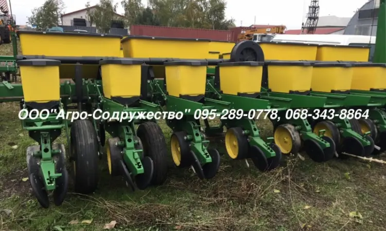 Сеялка пропашная John Deere Джон Дир 7000 8 рядная кап. ремонт из США - фото № 6