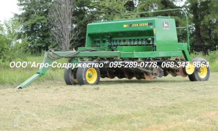 Механическая Сеялка зерновая John Deere 750 3, 1/4, 6/6, 1 из США - фото № 2