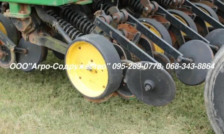 Механическая Сеялка зерновая John Deere 750 3, 1/4, 6/6, 1 из США - фото № 4
