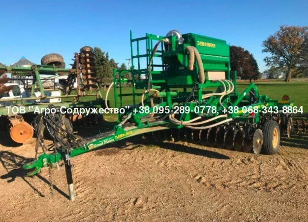 СЕЯЛКА Great Plains 1200 Turbo Max 3, 6 с бункером для высева мелкосемянки - фото № 3