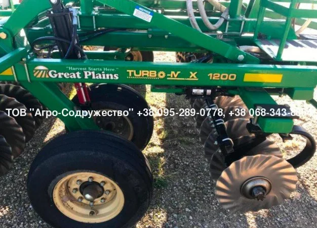 СЕЯЛКА Great Plains 1200 Turbo Max 3, 6 с бункером для высева мелкосемянки - фото № 4
