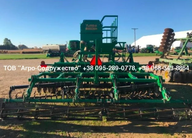 СЕЯЛКА Great Plains 1200 Turbo Max 3, 6 с бункером для высева мелкосемянки - фото № 6