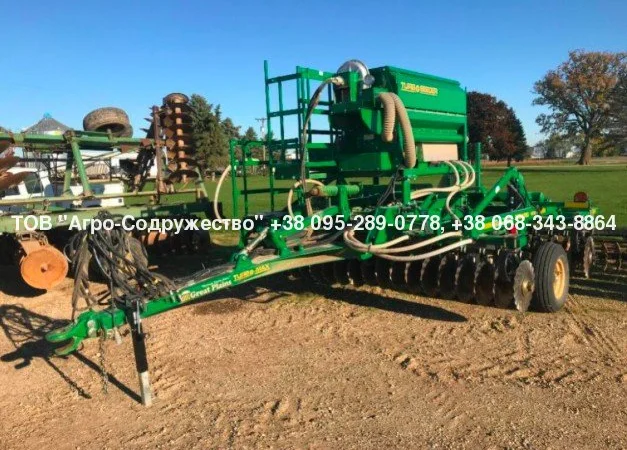 СЕЯЛКА Great Plains 1200 Turbo Max 3, 6 с бункером для высева мелкосемянки - фото № 9