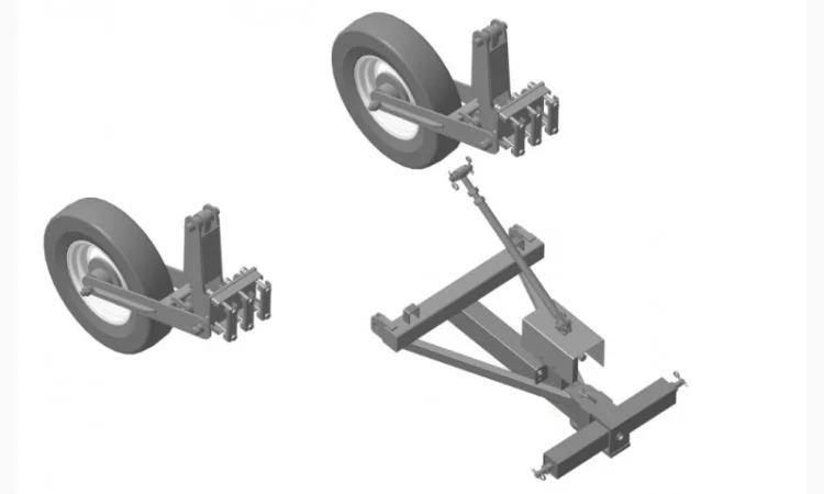Гідрофікований причіпний/транспортний пристрій для сівалок GASPARDO SP 8 - фото № 6