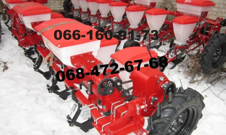 Двухконтурная сеялка Упс- 8 в порошковой покраске.Новая - фото № 1