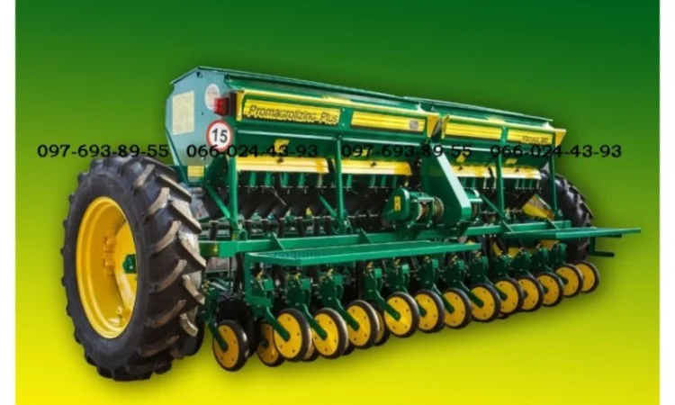 Сеялка зерновая Харвест 360 - зернотуковая,  высев мелкосемянных культур - фото № 1