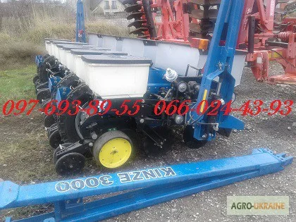 Сеялка Kinze 3000 8 рядная механическая - фото № 1