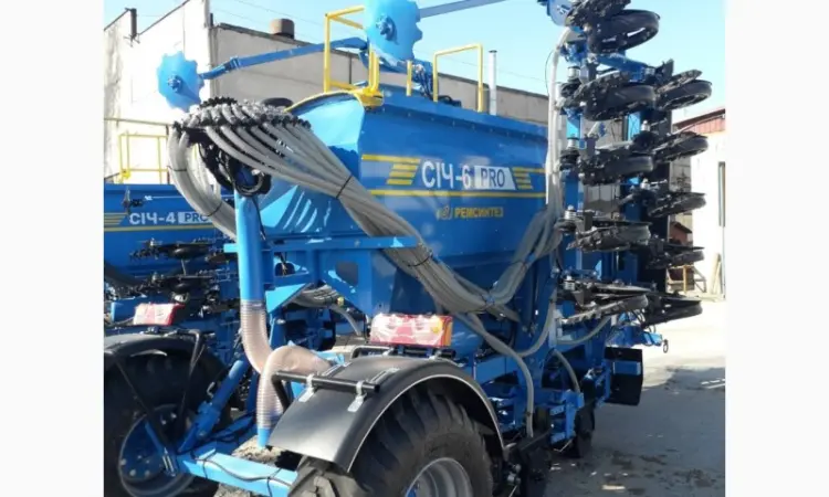 Сівалка зернова пневматична Ремсинтез СІЧ-6 Pro No-Till (Ноу-Тилл) - фото № 1