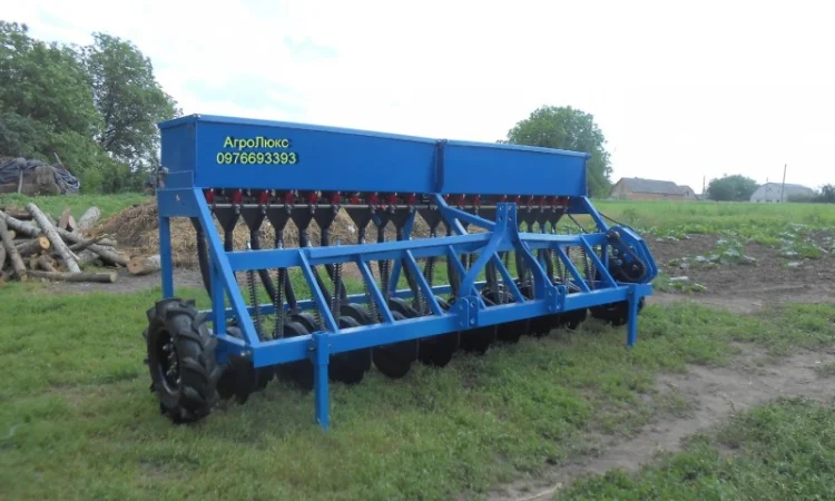 Сівалка прицепна.Сеялка прицепна Зерновая GreenTerra стандарт, СЗ2, 7-4м - фото № 2