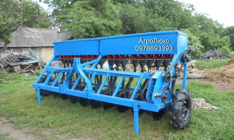 Сівалка прицепна.Сеялка прицепна Зерновая GreenTerra преміум, СЗ 2, 7-4м - фото № 1