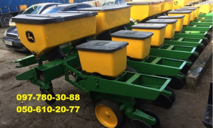 Сеялка пропашная механическая John Deere 7000 (Б/У) - фото № 2