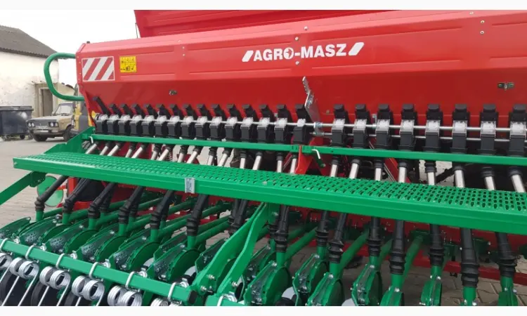 Сівалка зернова 4 м. Agro-Masz SR400 (Дводисковий сошник) не Amazone D9 - фото № 8
