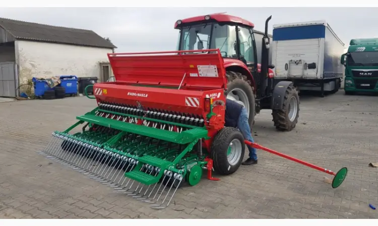 Сівалка зернова 4 м. Agro-Masz SR400 (Дводисковий сошник) не Amazone D9 - фото № 2