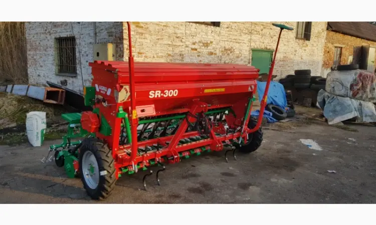 Сівалка зернова 3 м Agro-Masz SR300 (Дводисковий сошник) не Amazone D9 - фото № 9
