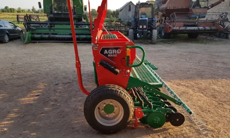 Сівалка зернова 3.5 м. Agro-Masz SR350 (Дводисковий сошник) не Amazone D9 - фото № 4