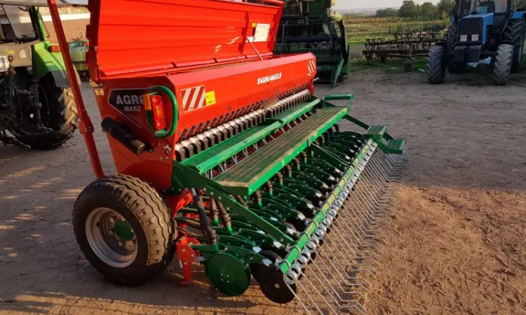 Сівалка зернова 3.5 м. Agro-Masz SR350 (Дводисковий сошник) не Amazone D9 - фото № 5
