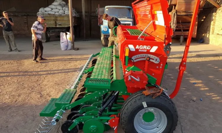 Сівалка зернова 3.5 м. Agro-Masz SR350 (Дводисковий сошник) не Amazone D9 - фото № 2