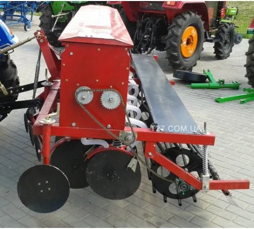 Сеялка зерновая 14-ти рядная (Китай) - фото № 3