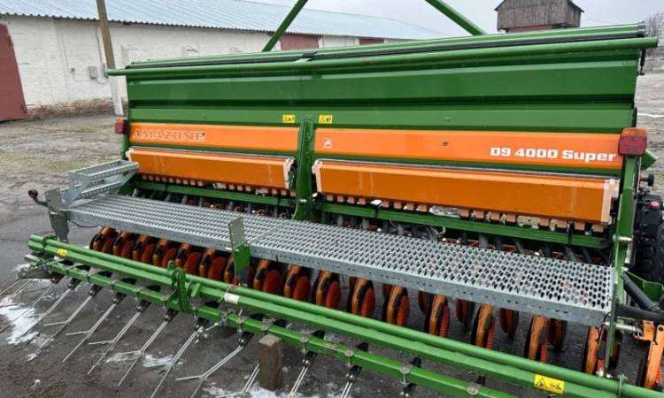 Amazone D9 4000 SUPER 2014 року в максемальній комплектації збільшений бункер - фото № 11