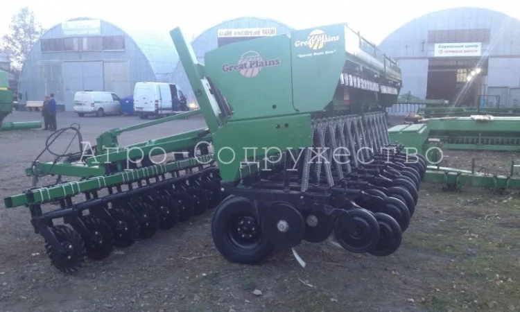 Сеялка зерновая Great Plains 1500 (4.6 м, удобрения) - фото № 5