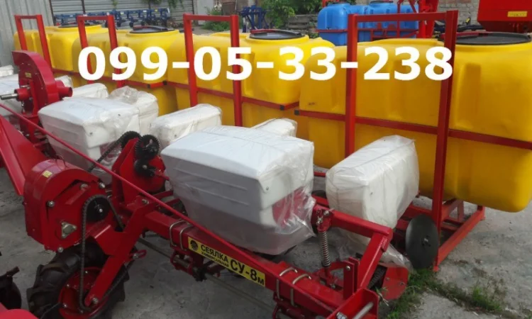 Сеялка Су-8 Гибрид ТИПА Веста Упс-8 аналог Продажа сеялки СУ-8 универсальная Сеялка СУ-8 - фото № 1