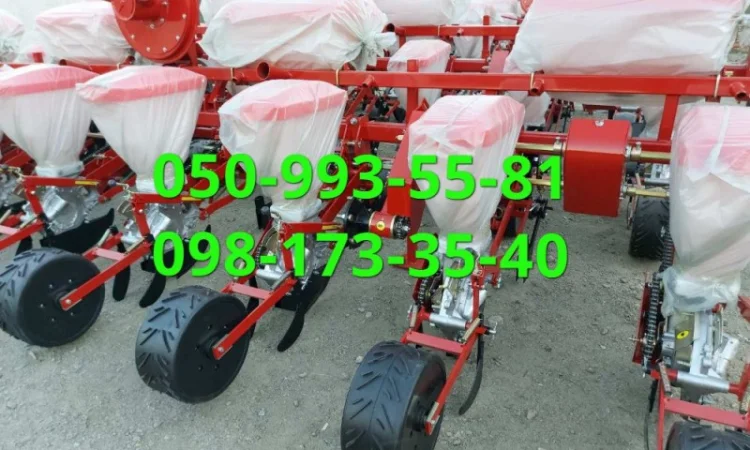 НОВЫЙ ТРЕНД 2021 ГОДА! Сеялка точного высева УПС-8М-03 с межсекционными опорными колесами - фото № 1