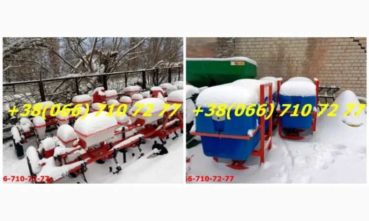 Распродажа сеялка УПС-8 в комплекте с опрыскивателем ОП-800 - фото № 1