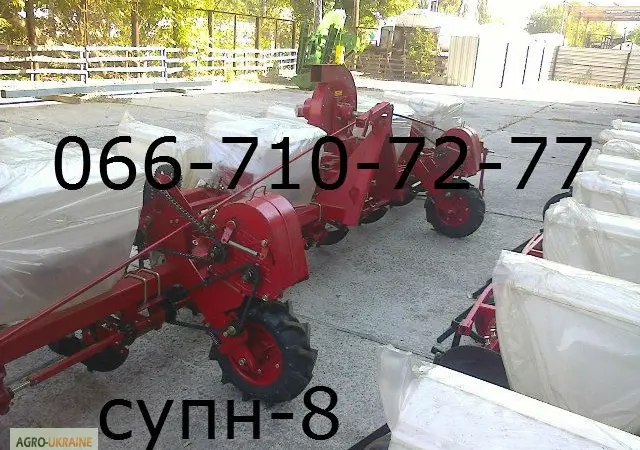 Качественно собранная сеялка СУПН-8.. Восьми и шести рядные сеялки для посева - фото № 1