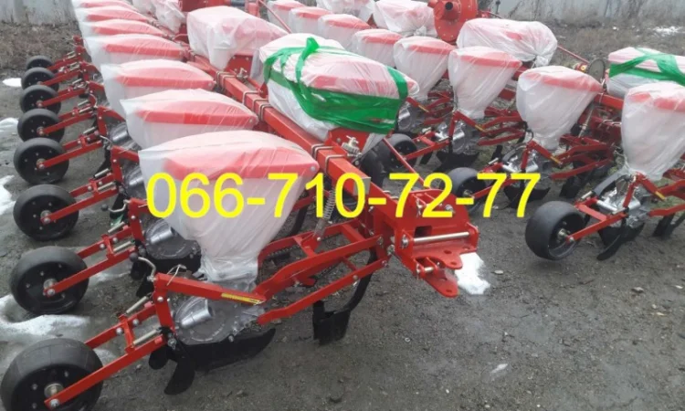 Пневматическая сеялка УПС-8-03М межсекционное расположение колес. Сеялка УПС - фото № 2