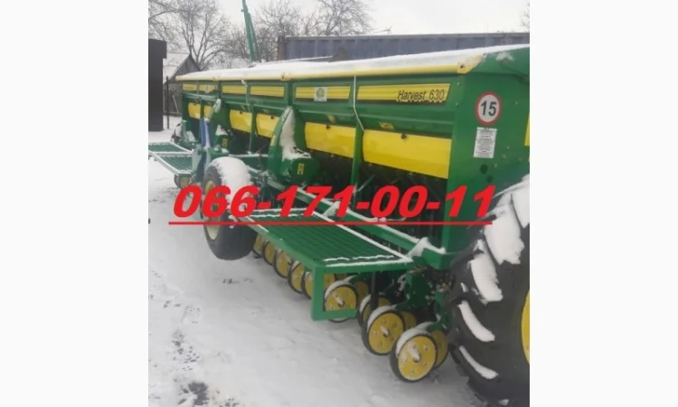 Новинка на рынке сеялка зерновая Харвест 630 ( ширина захвата 6, 3 метра!) - фото № 1