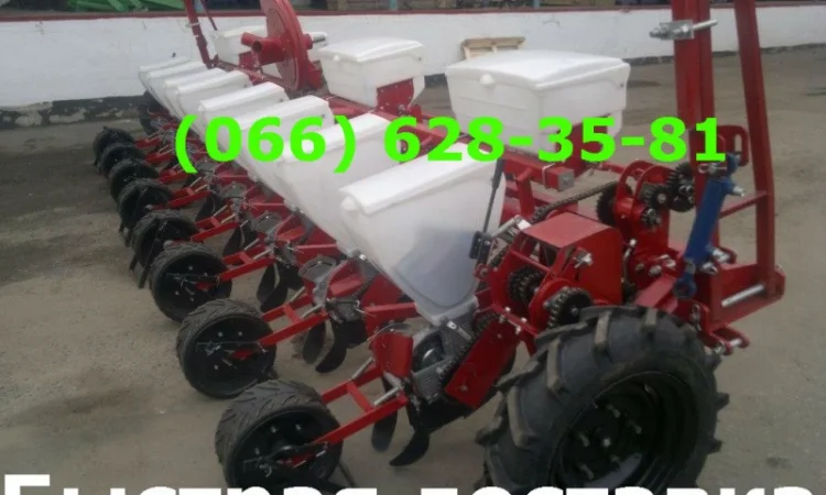 УПС-8 сеялка новая (сгнализация + транспортное) двухконтурная - фото № 1