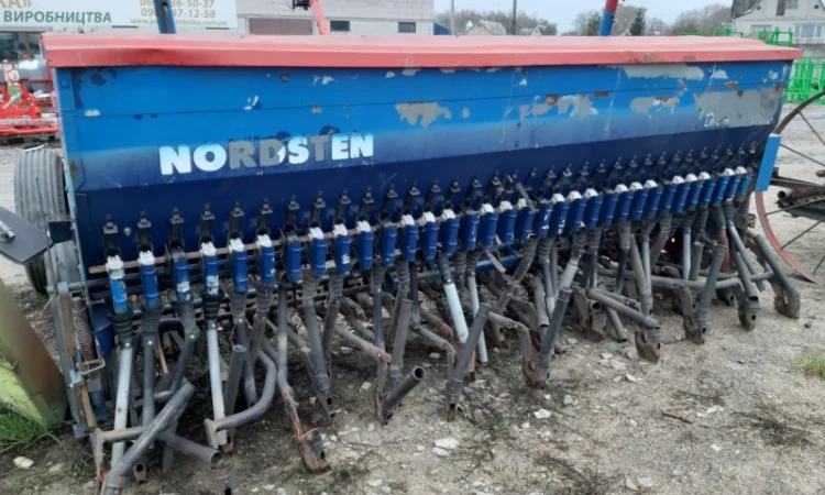 Анкерная зернова сівалка 3 м на 33 рядів б/у Nordsten - фото № 2