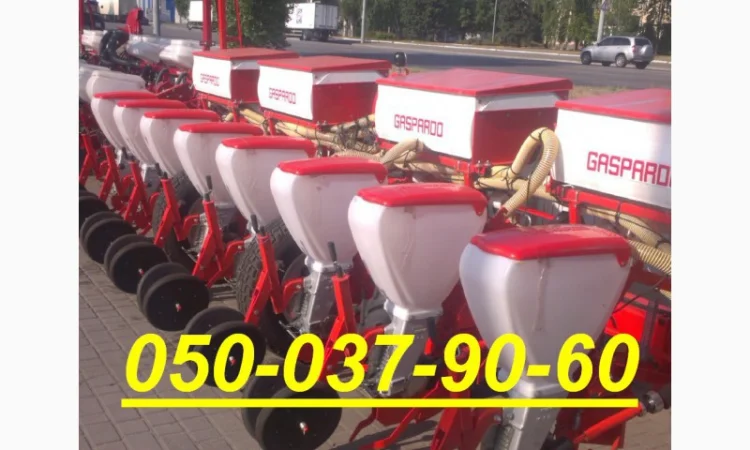 GASPARDO - SP 8F 70 5800 с внесением удобрений сеялка пневматическая ЦЕНА УКАЗАНА - фото № 1