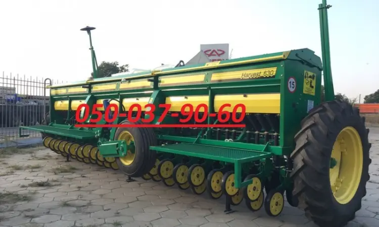 Новинка на рынке Украины Сеялка Harvest 630 (давление на сошник 80 кг ширина захвата 6 - фото № 2