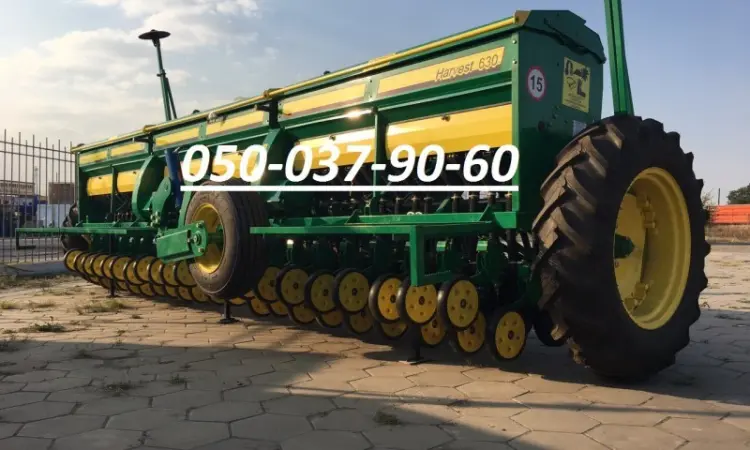 Новинка Сеялка зерновая Harvest 630 Зерновая сеялка Harvest 630 с захватом 6 - фото № 2