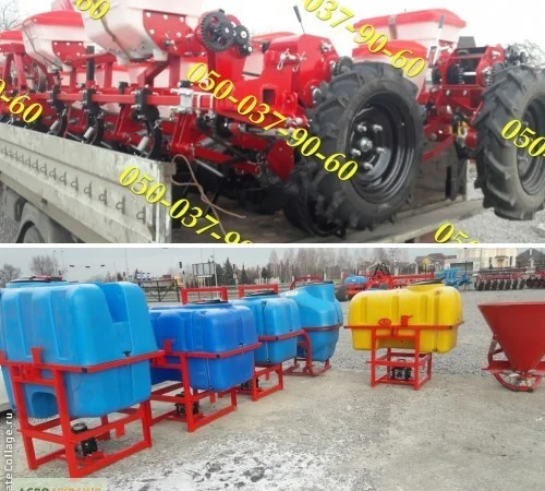 Оригинал сеялка упс-8 с нива 12+опрыскиватель Оп600800+лейка Рум-0, 5 Сеялки упс-8 новые - фото № 2