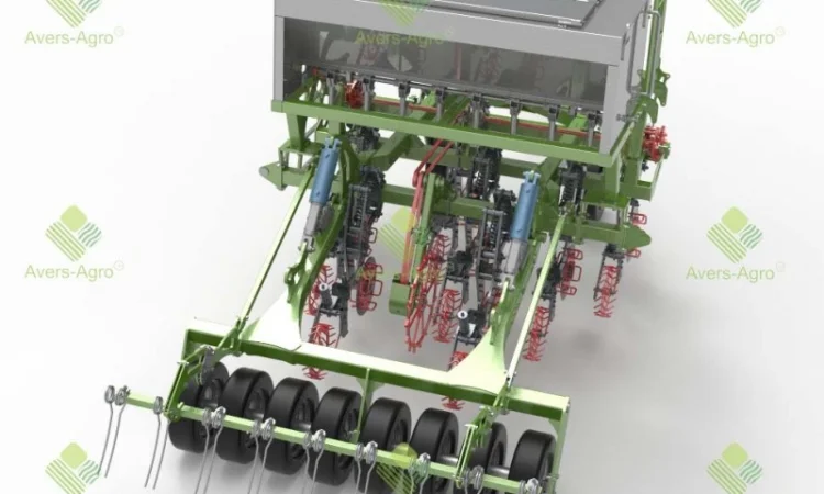 Сеялка дисково-анкерная green plains tsm 1, 8 - фото № 1