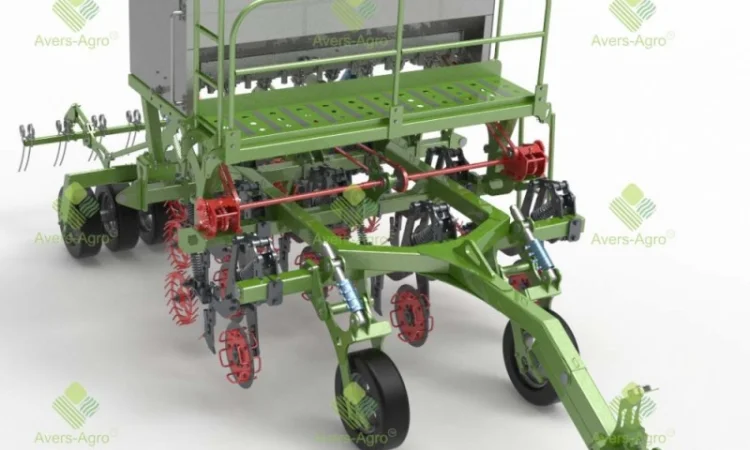 Сеялка дисково-анкерная green plains tsm 1, 8 - фото № 3